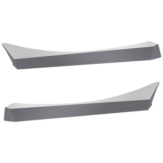 Western Star 5700XE Headlight Eyebrow Fender Guards - Stainless Steel