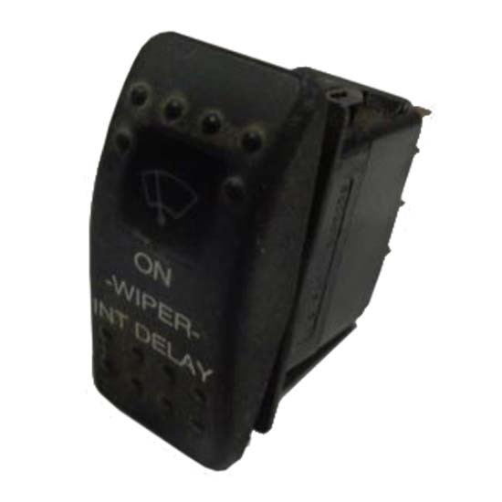 3 Position Wiper On/Off/Intermittent Switch Replaces WWS-7805-3420 For Western Star 4964EX