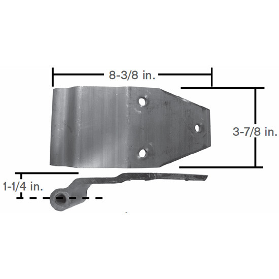 Aluminum Door Hinge For Trailer