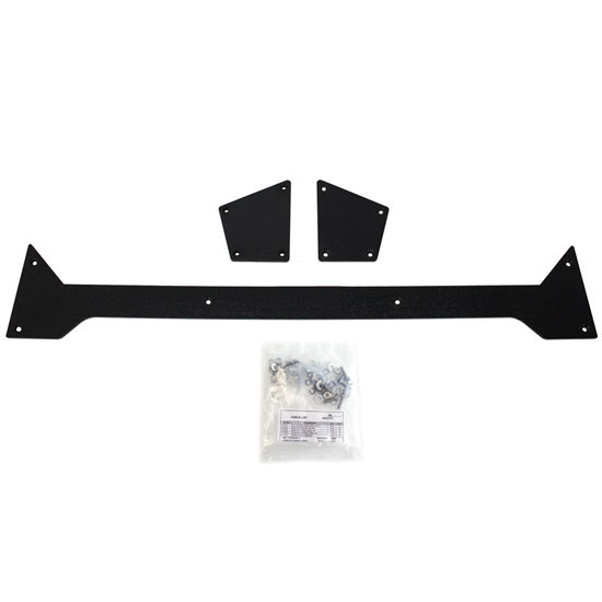 Black Steel Stubby End Cap Replacement Rub Plate Kit For Jeep Wrangler JK 2007-2018
