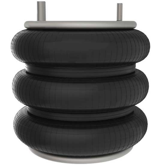 Air Spring Triple Convoluted Replaces W01-358-8027 For HiSteer/Silent Drive Lift Suspensions