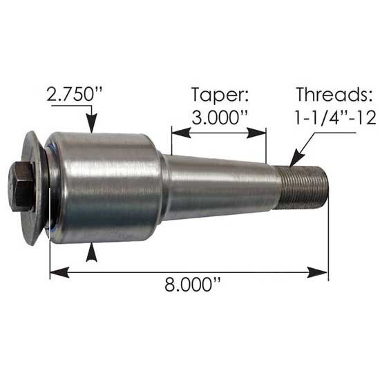 Premium Poly Torque Rod Bushing Replaces 44697000 For Rear Air Suspensions