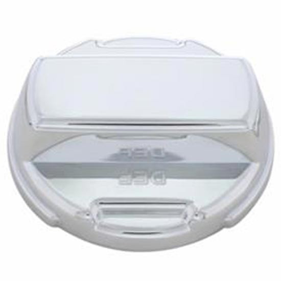 Chrome Plastic DEF Cap Cover For Macks & Volvos