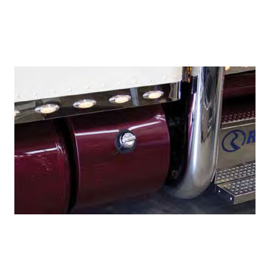 Black Rubber DEF Tank Cover Grommet For Peterbilt