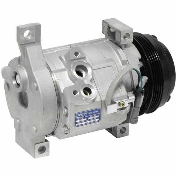 BESTfit AC Compressor W/ 8 Groove 119MM Clutch, Single Male Packard Plug - Replaces A6110032-001, 4028, 4420 BESTfit AC Compressor W/ 8 Groove 119MM Clutch, Single Male Packard Plug - Replaces A6110032-001, 4028, 4420