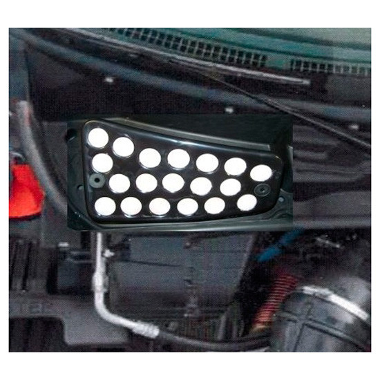 Cab Fresh HVAC Pre-Filter W/ Black Housing For Peterbilt & Kenworth