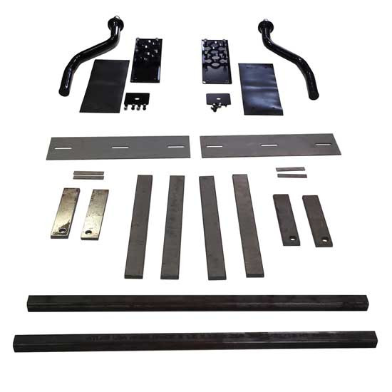 Peterbilt & Kenworth Half Fender Mounting Bracket Set By CSM For Peterbilt Flex Air & Kenworth AG380 Suspensions 2005 & Newer