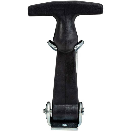 4.875 Inch Easy Grip Rubber Hood Latch W/ A-Bracket