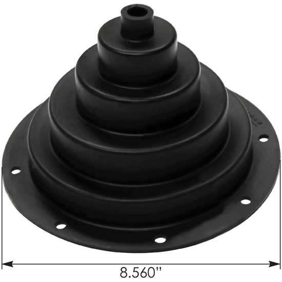 TPHD Rubber 8.560 Inch Shift Boot Round