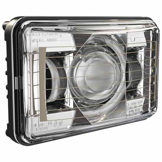 4 X 6 Inch Model 8800 Evolution 2 LED Headlights