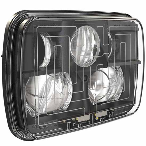 5 x 7 Inch High & Low Beam Evolution 2 SmartHeat Headlight Model 8910 5 x 7 Inch High & Low Beam Evolution 2 SmartHeat Headlight Model 8910
