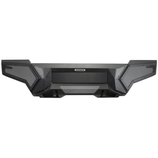 Go Rhino Black Element Front Bumper, 14 Gauge W/ Power Bar For Toyota Tacoma
