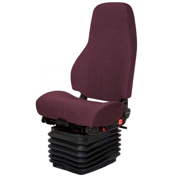 National Admiral High Back Passenger Air Seat Standard Base W/ Swivel, Back Cycler, Heat - Cajun Red Mordura Cloth National Admiral High Back Passenger Air Seat Standard Base W/ Swivel, Back Cycler, Heat - Cajun Red Mordura Cloth