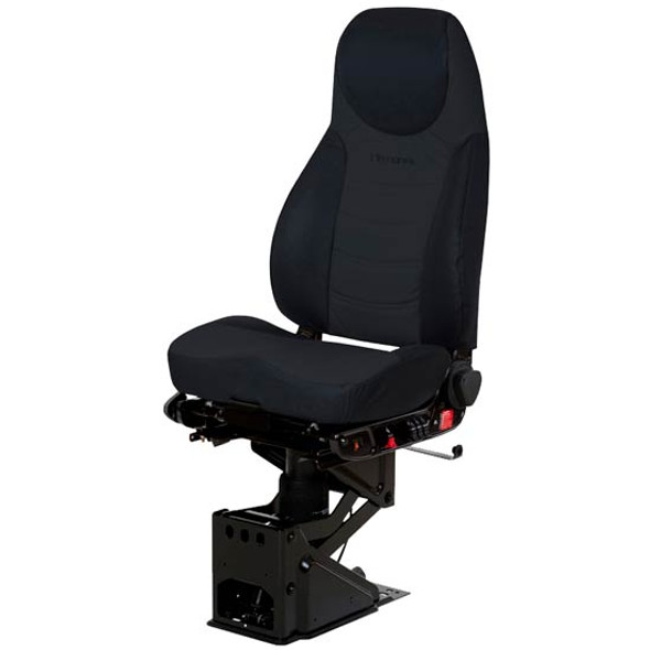 Raven Wing Black Ultraleather Corsair Air High Back Seat Standard Base W/ Standard Damper, Air Lumbar Support, Back Cycler, Heat, & W/O Arm Rests Raven Wing Black Ultraleather Corsair Air High Back Seat Standard Base W/ Standard Damper, Air Lumbar Support, Back Cycler, Heat, & W/O Arm Rests