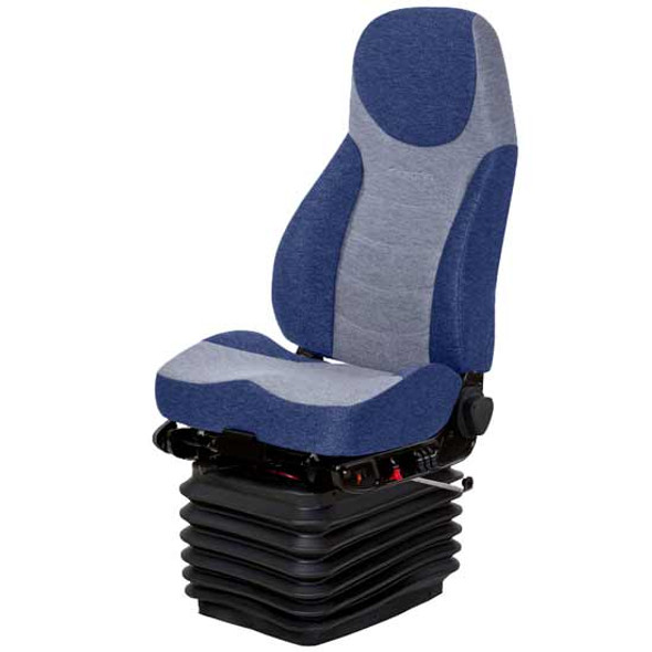 Orient Blue & Waterfall Gray 2 Tone Mordura Cloth Corsair Air High Back Seat Standard Base W/ Standard Damper, Bellows, Heat, & W/O Armrests & Back Cycler Orient Blue & Waterfall Gray 2 Tone Mordura Cloth Corsair Air High Back Seat Standard Base W/ Standard Damper, Bellows, Heat, & W/O Armrests & Back Cycler