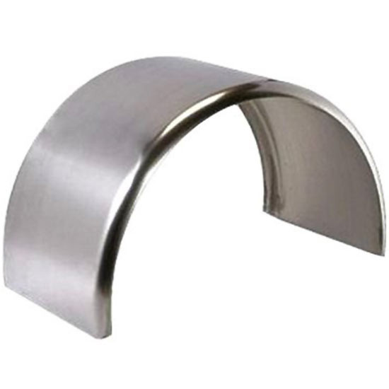 Merritt Aluminum Extra Long Full Radius Wrap Fender 30 X 25 X 48 Inch