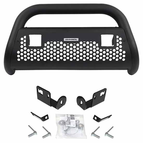 Go Rhino Charger 2 Light Ready Bull Bar & Mounting Brackets For Chevrolet Silverado 1500