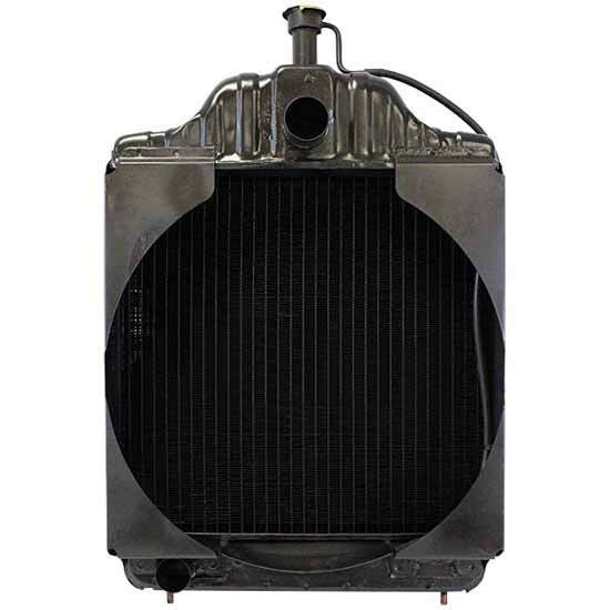 BESTfit Copper Brass Radiator 17.75 X 18.25 X 1.875 Inch 3 Row Replaces D89103 For Case 580C Tractor