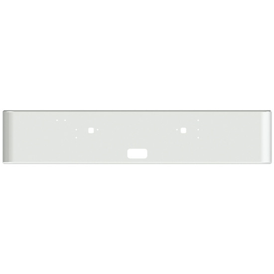 Valley Chrome Texas Square Bumper 20 In. W/ Mounting, Center Tow Top, & Tow/Hitch Holes For International Trucks
