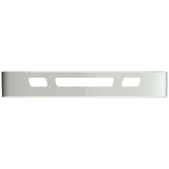16 Inch SBA Bumper W/ Mounting, 2 OEM Fog Lights & Vent Holes For International