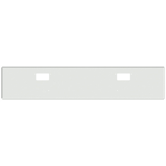 Chrome 18 Inch Boxed End Bumper W/ Tow For Mack RW613, R, RW, MH