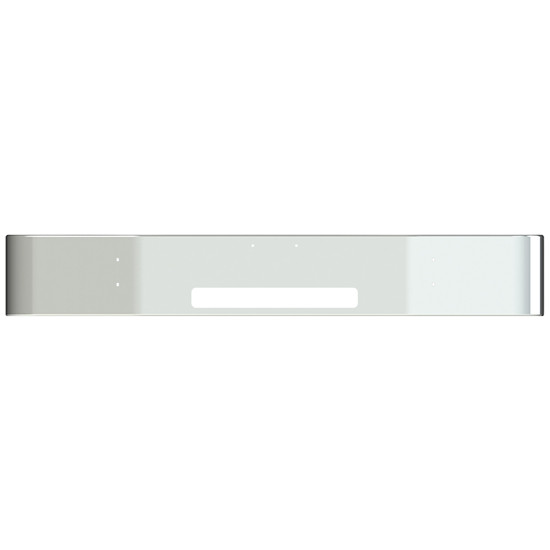 Peterbilt 335, 337, 340, 348 SFA Bumper, 10 Gauge W/ Tow Hole 12 Inch Chrome Replaces N71-6016-001