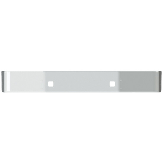 13 Inch Stainless Steel Bumper W/ Tow Pin Holes For Volvo WIA 1989-1997