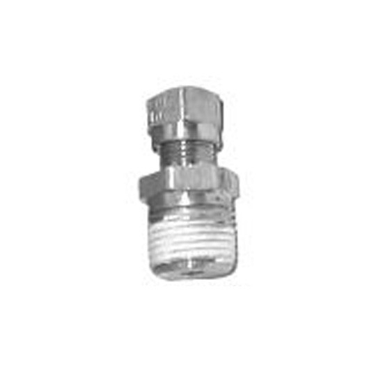 Nylon Air Brake Male Connection 1/2 X 3/8 Inch N68-8-6 For Plastic Airline