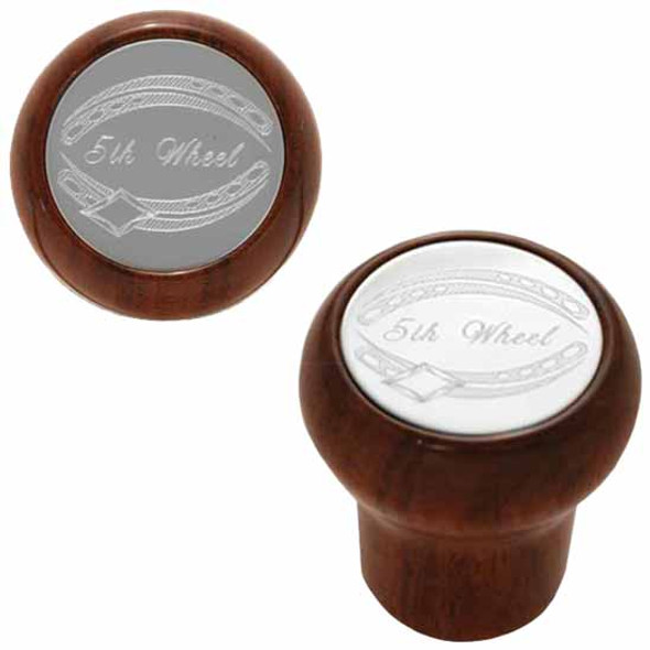 African Rosewood 5th Wheel Release Dash Knob African Rosewood 5th Wheel Release Dash Knob