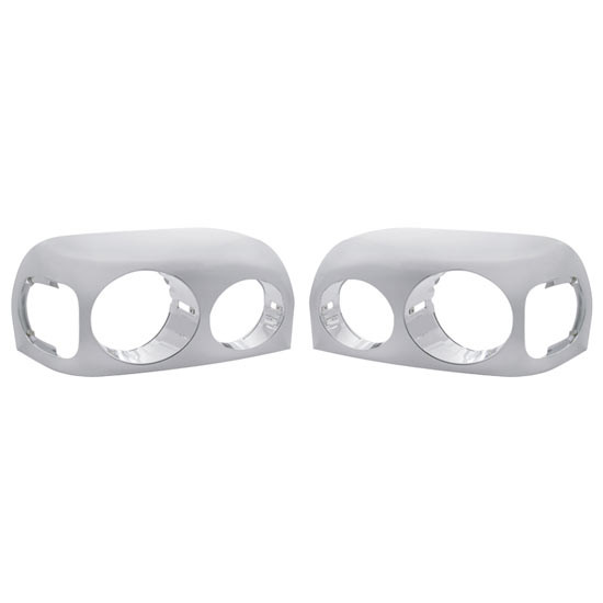 Chrome Headlight Bezel For Freightliner Century 2004-Older