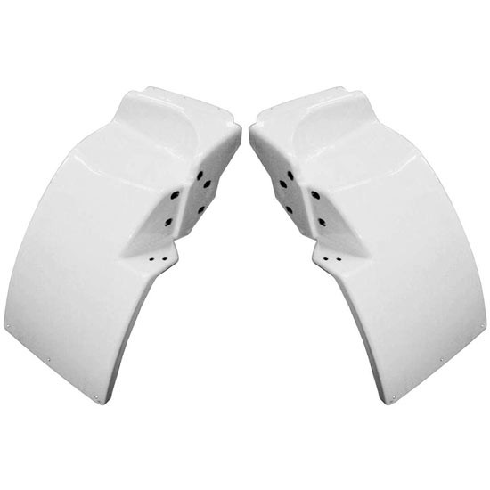 Fiberglass Fender Extension For Kenworth T800 Aero W/ External Air Cleaner