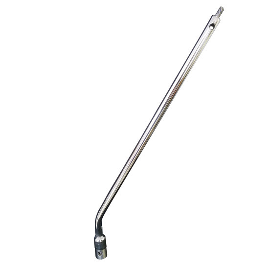 Custom Polished Stainless Steel Shifter W/ Round Single Bend For Peterbilt