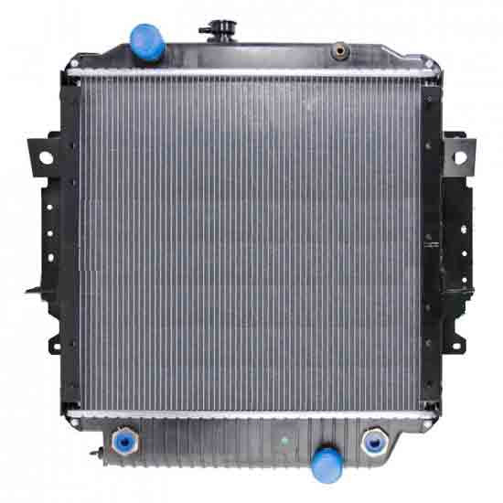 BESTfit Plastic Aluminum 2 Row Radiator With Frame & Oil Cooler For Freightliner MT35, MT45, MT55