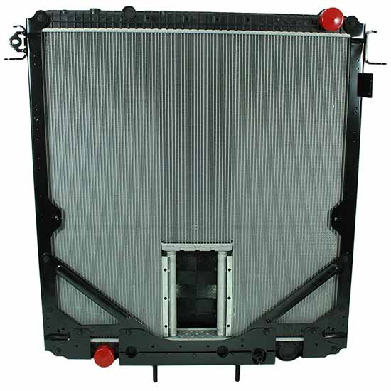 BESTfit Plastic Aluminum Radiator With Frame 38.875 X 38 Inch For Freightliner Columbia 112 & 120