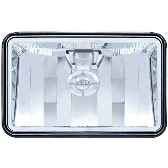 4 X 6 Inch Rectangular LED Headlight 1 Diode High Power CREE 4 X 6 Inch Rectangular LED Headlight 1 Diode High Power CREE