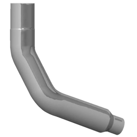 LC Multi-Bend 6-5 Exhaust Elbow For Kenworth T800, W900B, W900L Aerocab