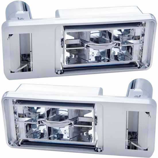 Chrome AC Dash Vent - Center, Passenger Or Driver Side For Kenworth T600, T800 & W900L/B