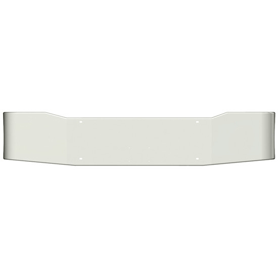 19 Inch 7 Gauge Chrome Gullwing Rolled End Bumper For Freightliner Coronado