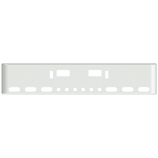 Valley Chrome 18 Inch Chrome Texas Rolled End Bumper, 7 Gauge For Western Star 4700 SF 2013 +