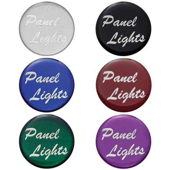 Glossy Panel Light Rnd Sticker For Small Dash Knob Glossy Panel Light Rnd Sticker For Small Dash Knob