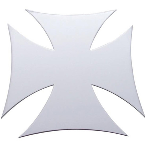 Chrome Maltese Cross Mud Flap Accessory Chrome Maltese Cross Mud Flap Accessory