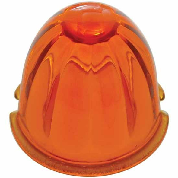 Large Watermelon Style Glass Cab Light Lens Large Watermelon Style Glass Cab Light Lens