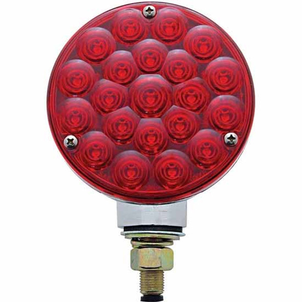 4 Inch 21 Diode Red LED Turn Signal Light With Bubble Lens 4 Inch 21 Diode Red LED Turn Signal Light With Bubble Lens
