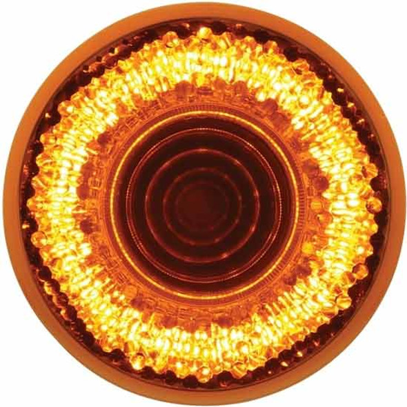 2 Inch Mirage Round Amber Clearance & Marker Light With 9 Diodes