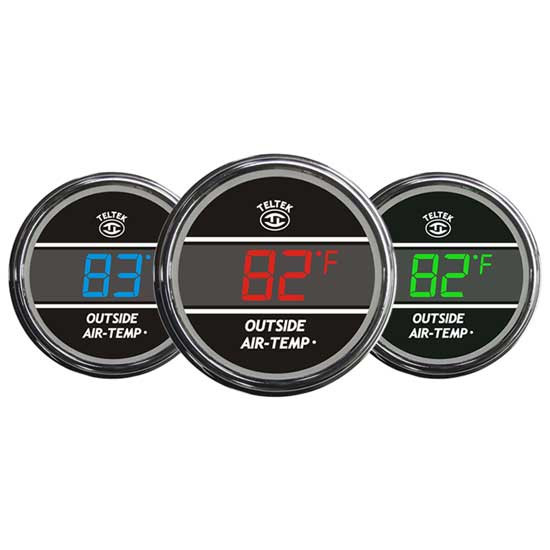 Teltek Digital Outside Air Temperature Gauge With Ice Warning