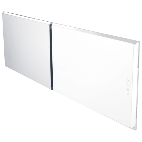 Bawer Stainless Steel Tool Box Door Shell With Handle Cutout Driver/Passenger Side Option 24 X 24 X 48 Inch