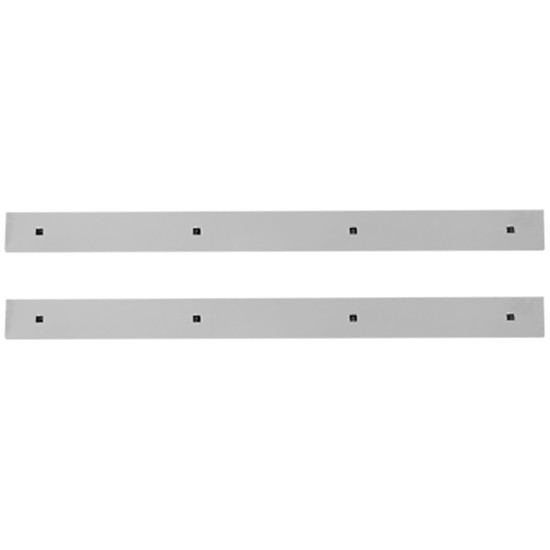 24 Inch 304 Stainless Steel Mud Flap Top Weight - Pair