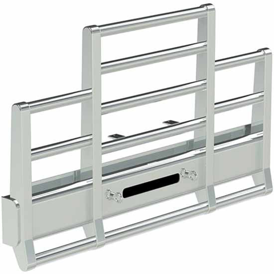 Herd Defender Alum. 4 Post Grille Guard For Freightliner FL120 Classic 2004-2007