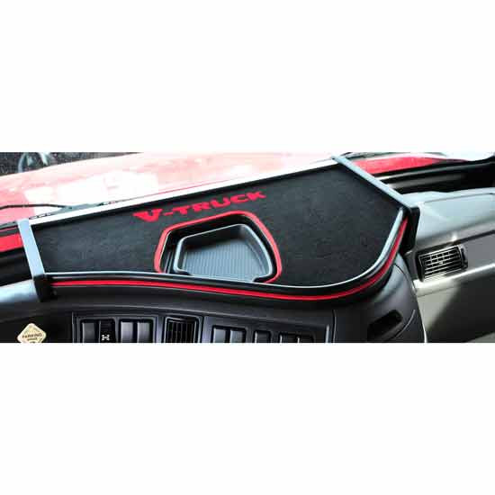 Short Dashboard Shelf For Volvo VNL Gen II, VHD, VNM, VT64