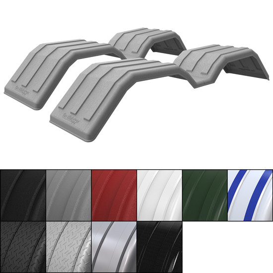 Minimizer The Original 106 Inch Poly Tandem Axle Full Fenders - Pair